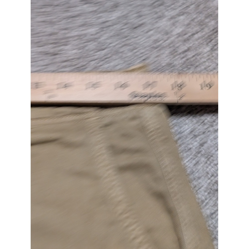 American Eagle Chino Shorts Mens 32 Khaki Tan Flat Front Cotton Casual Summer - Picture 3 of 9